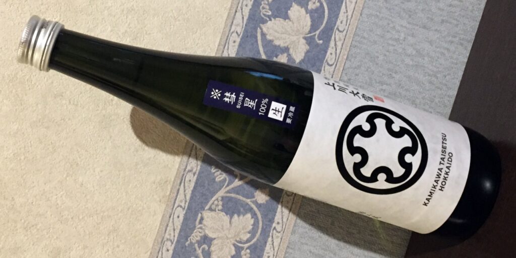 上川大雪特別純米酒の瓶