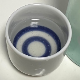 大嶺３粒夏純かすみ生酒の色