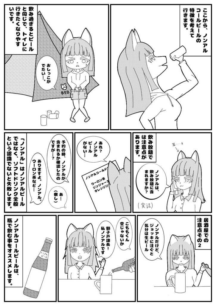 酒好き漫画（ビールのアルコール度数）2