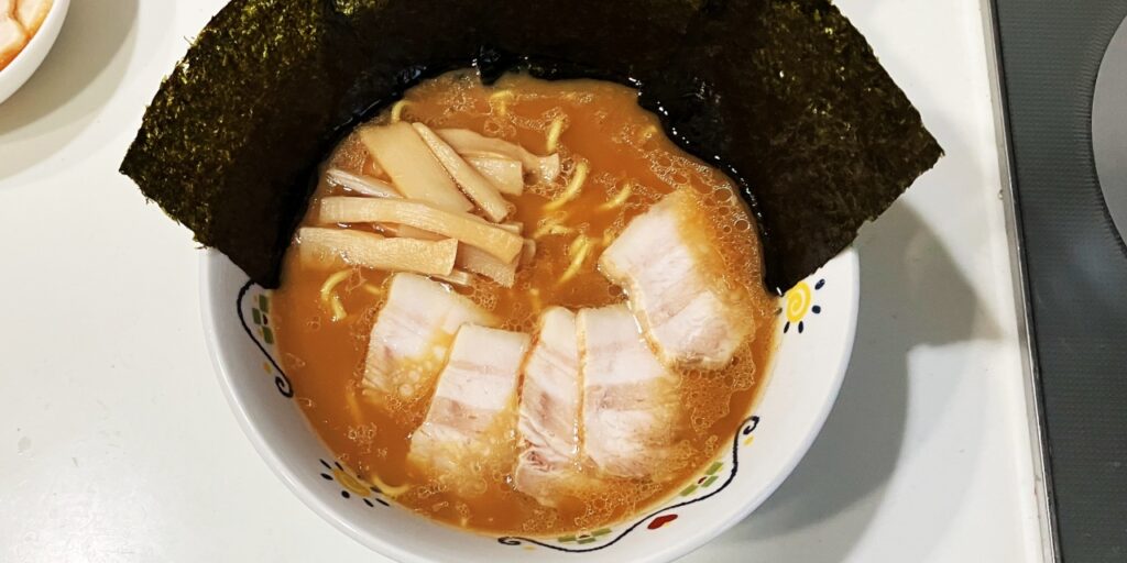 山岡家（袋麺）完成